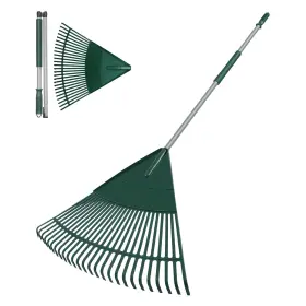 Cpx-007-sic-us3 Shantra Garden Leaf Rake 65.7 Inch Rakes With Foldable Lightweight Steel Handle