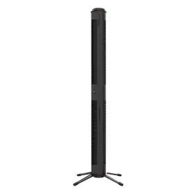 Fa1-0193-06 Sharper Image 20% Off Free Shipping Axis 42 45 Inch 3 Fan Speed Tower In Black With Remote