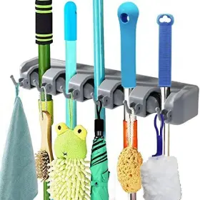 Yk2380-us Shenzhen City Jinweihuan Technology Co. Ltd Broom Holder Wall Mount Mop And Hanger Garden Tool
