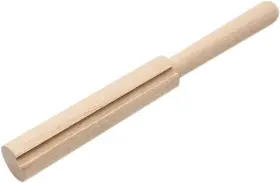 Shuangshi 754723039396 Yarn Cutter Wooden Latch Hook Crochet Tool For Tapestry Brown