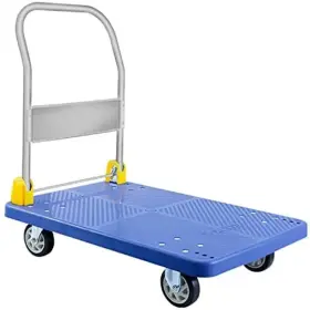 6.30i Siavonce 774034295984 Platform Truck Foldable Push Hand Cart With1320lb Weight Blue 41.54 25.20