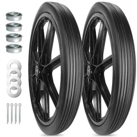 Ll20 Simeiqi 1.95 20x2.125 Inch Replacement Flat-free Tire For Wheelbarrow Wheel Cartsbig Uti