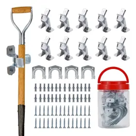 Sinoer 973932450097 Shovel Holder Mop And Broom Heavy Duty Metal Wall Mounted Broo