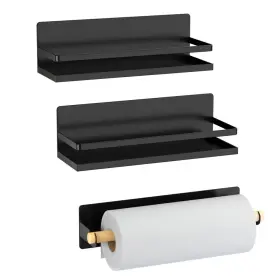 B09c4ksjkh Slimmkiss 2-pack Magnetic Spice Rack And Paper Towel Holder For Refrigerator