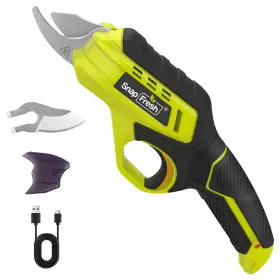 J1j-2zth-zz-14 Snapfresh Cordless Electric Pruning Shears 4.0ah Battery Powered Garden Pruner With Ex