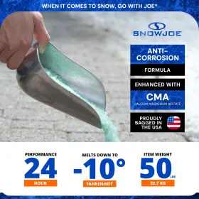 Az-50-eb Snow Joe 2 Pack Ice Melt Pellets Deicer And Removal For Driveway 50 Pounds #3