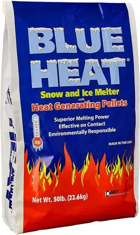 Az-bh-20 Snow Joe Blue Heat And Ice Melter Generating Pellets Non-staining 20 Lb Bag