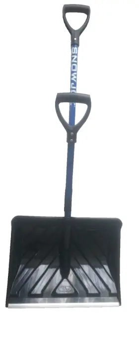Sj-shlv01m Snow Joe Shovel Shovelution Back Saving Poly Blade 18-in