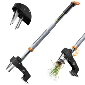 4-claw Sootfro Wpj-01 Weed Puller Tool - Stand Up With Steel Head 39 Inch -46