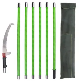 Soply 769135785663 Manual Pole Saw 26 Foot Extendable With 2-foot Blade 23.23 Inch Mn Steel