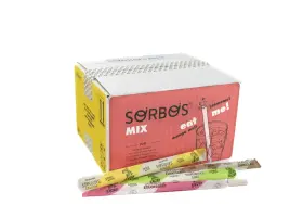B09327kmd9 Sorbos Edible Straws Flavor Mix Variety Chocolate Lemon Lime Strawberry In