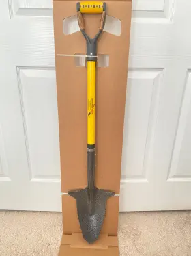 Shfd2 Spear Head Spade Shovel Steel-reinforced Fiberglass D-grip Handle