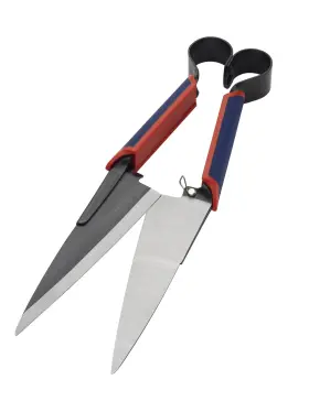 4855ts Spear & Jackson 012095072409 Razorsharp Topiary Shears Red Blue And Silver