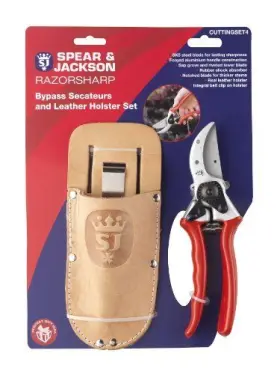 Spear & Jackson 012095079873 And Cuttingset4 Razorsharp Professional Heavy Duty Secateurs