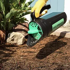 Spot Spreader 691453230146 Hand Shaker For Seed Salt De-icer Ice Melt Earth Food And Fertil #3