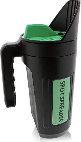 Spot Spreader 691453230146 Hand Shaker For Seed Salt De-icer Ice Melt Earth Food And Fertil