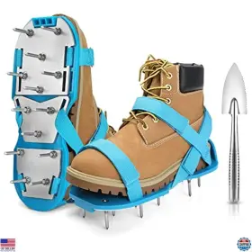 B09y89g1sj Stanley Lawn Aerator Shoes - Pre-assembled Grass Aeration Tool For Garden And Yard