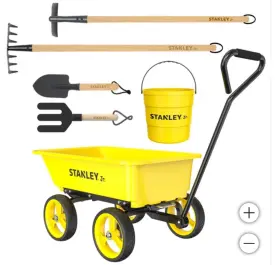Sgh046-sy Stanley New Jr. Wagon Garden Set - Free Shipping