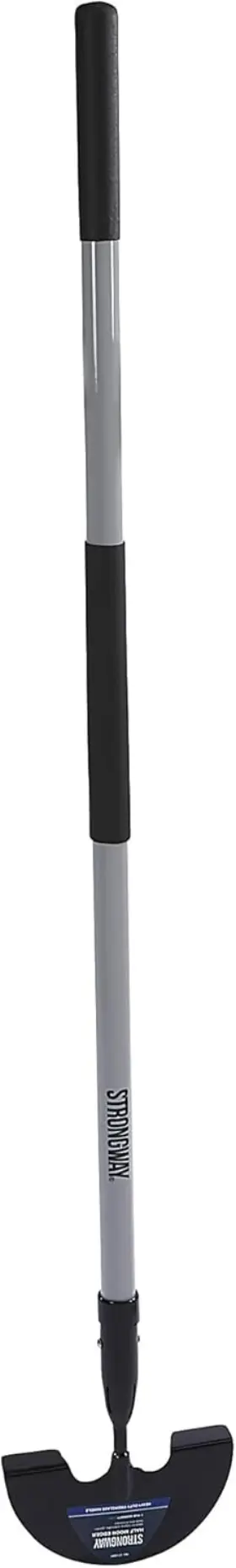 154210 Strongway Half Moon Edger 48 Inch With Fiberglass Handle Black