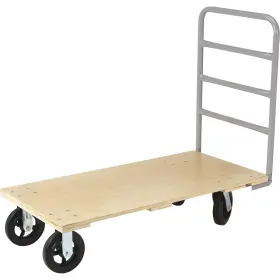 3552863 Strongway Wood Deck Platform Cart 48 Inch L X 24 W 2000-lb. Capacity 8