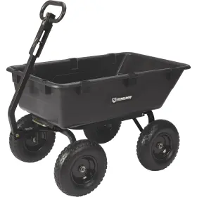3561743 Strongway Poly Garden Wagon 1200-lb. 6 Cu. Ft. Capacity 44 Inch L X 26 W