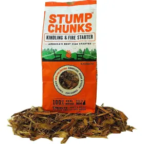 Sc-sc3 Stumpchunks Stump Chunks Sc-3 0.3 Cu Ft Kindling And Fire Starters - Natural
