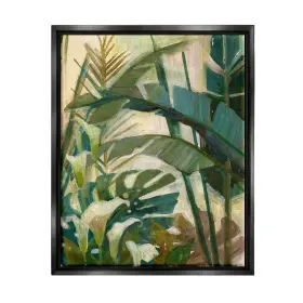 Stupell Industries 197081735577 Tropical Jungle Plant Leaves Floating Framed Wall Art Design By Elaine Vollh