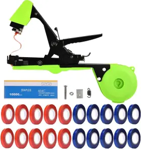 Suca-ptm-o-gr-01 Suca Plant Tying Machine Tape Cattle Panels For Garden Green