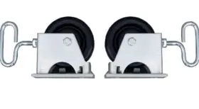 783152 Sumner Quick Change Rollers Rubber Wheels 2 Pack 1200lb Capacity