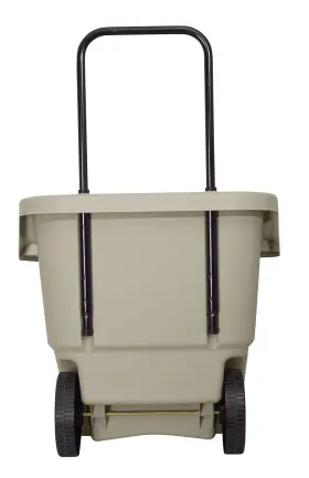 Suncast 044365018911 Resin 15.5 Gallon Multi-purpose Cart With Wheels Brown Taupe #3
