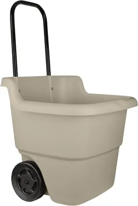 Lc1250d Suncast #lc1250d. 15 Gallon Lawn Cart. Weather Resistant Telescoping Handle