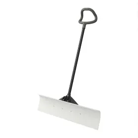 Spuh3600d Suncast 36 Inch Snow Pusher With Steel Core And Non-stick Blade For Driveways/walkways