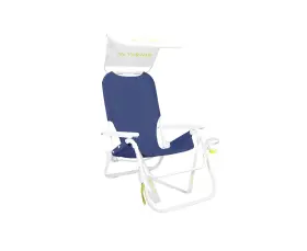 Sunflow 850057754001 Shore Thing Premium Beach Chair - Adjustable Portable Rust-resistan