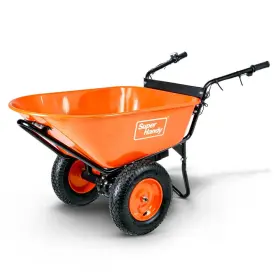 Tri-guo034 Superhandy Guo034 Electric Wheelbarrow And Utility Cart 24v Dc 330lbs - Used #2