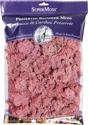 23152 Supermoss 59834 7 3 200 Cubic Inch In3 Bag Appx. 8oz Dusty Rose