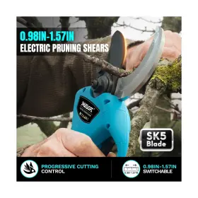 8605 Swansoft Electric Pruning Shears 40mm 1.6 Inch Cutting Diameter Cordless Electri #3