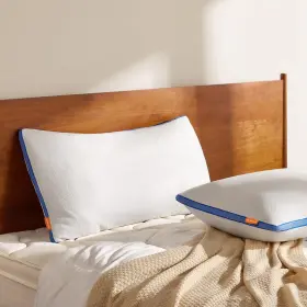 Sn-b21540-92-2-us Sweetnight Zoned Touch Bed Pillows For Sleeping - King Size Cooling Pillow Se