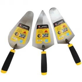 420-421 Szliyands Bricklaying Trowel 3 Pieces Masonry Hand Tool Set Margin Pointi