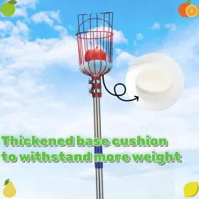 Tailernruye 445005159132 Adjustable Fruit Picker With Telescoping Handle And Basket 35-65 Inches - Ideal #3