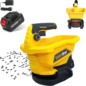 Ts4000 Task Star Fertilizer Seed Seeder Spreader Handheld With 4000 Mah Battery