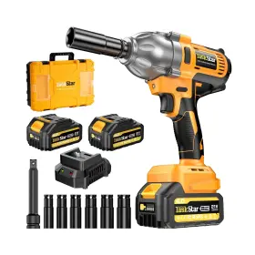 Thlzh2580 Taskstar Cordless Impact Wrench 1/2 Inch 1200n M 886ft Lbs Brushless High