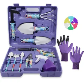 Tbltaca 700884073090 Best Garden Tool Set Stainless Steel Heavy Duty Gardening Tools 30 Pcs With Floral