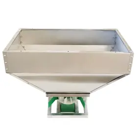 053379 Techtongda Broadcast Spreader Large Hopper Seed Grass Fertilizer Tractor Front