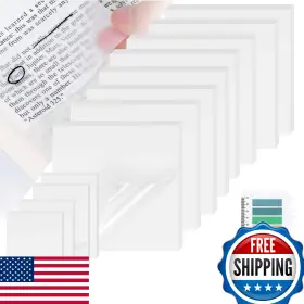 B0f9ygwdsg Tecolu 800 Sheets Transparent Sticky Notes With Index Tabs Waterproof And Crystal Clear