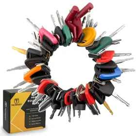 Stkd-hek-01 Tecreddy 55 Heavy Equipment Keys Master Set Construction Machine Ignition Key For