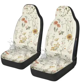 Az45-b01 Temdrsuy Boho Car Seat Covers Cute - 2pcs Waterproof Front With Drying