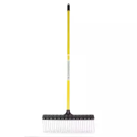 The Groundskeeper Ii 313035859810 55 Inch Fiberglass Handle Steel Rake Tines Lightweight Lawn New