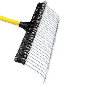 The Groundskeeper Ii 445002689625 Rake Replacement Head Co-polymer Ensures Long Lasting Flexible Tines