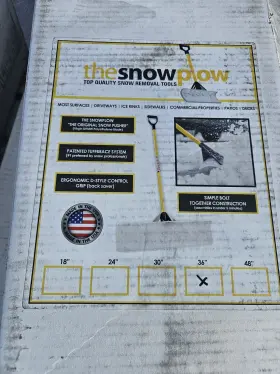 50536 The Snowplow 36 Inch Snow Shovel - New