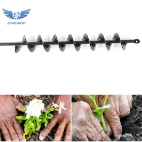 Gm1227160md Thomletha 32 Inch 2 Extended Length Auger Drill Bit Post Hole Digger For 3/8 Hex Drive
